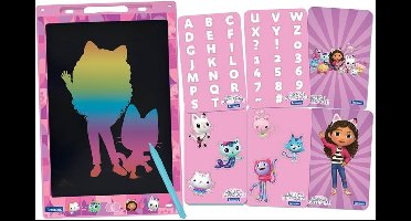 Gabby's Dollhouse 11 Ã¢â‚¬â„¢multicolor e-inkt-tekening tablet met stencils