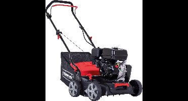 Scheppach Benzine Verticuteermachine SC55P - 212cc - 4000W - 40cm werkbreedte - Voor gazons tot 1400m² - 4 dieptestanden (van -15 tot +15mm) - 40L opvangbak