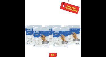 5 X Romed Vingercondooms Latex M - 5 x 100 stuks - Voordeelverpakking!