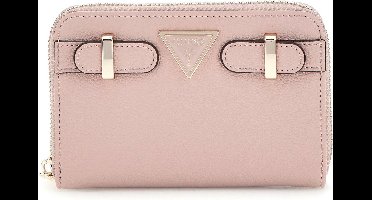 GUESS Portemonnee Eco Ali Zip Around Wallet Mauve