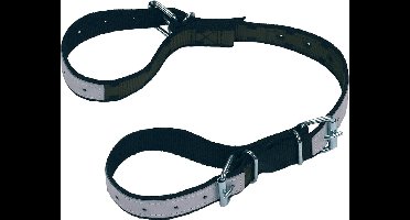 Excellent Koepoot riem - Anti-spagaat riem - 58 CM - Riem met 2 lussen- Zwart