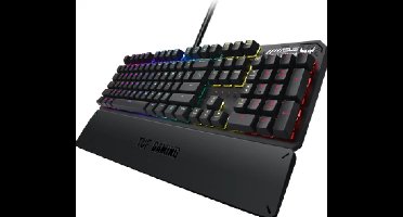 ASUS TUF Gaming K3 Gen II - toetsenbord USB mechanisch - Kailh Red - Gun Metal Grijs