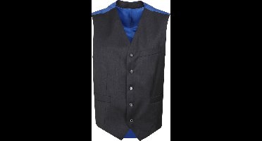 Suitable Gilet Piga Wol Antraciet - Maat 48 - Heren
