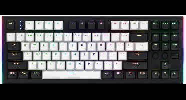 HATOR Gravity TKL toetsenbord Gamen USB QWERTY Amerikaans Engels Zwart