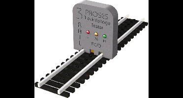 Proses PVT-002 H0 Spanningstester 3-railsysteem