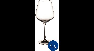 Villeroy & Boch Rode Wijnglazen La Divina - 470 ml - 4 stuks