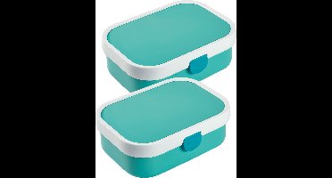 Brotdosen mit Einsatz Campus 700 ml Set van 2