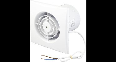 Sygonix Wand- en plafondventilator 230 V/AC 130 m³/h 100 mm