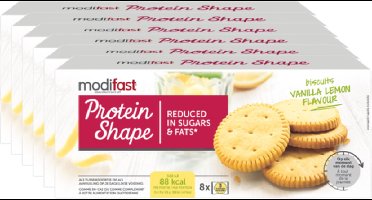 Modifast | Protein Shape Biscuits | Vanilla Lemon | 6 stuks | 6 x 156 g
