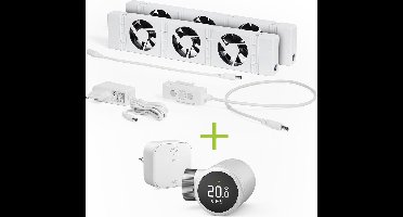 Bundle: Tado X SRT Kit + Speedcomfort DUO - Energiezuinig – 2 x zo snel warm - Tot 22% energiebesparing – Simpel te plaatsen - incl. Matter Bridge