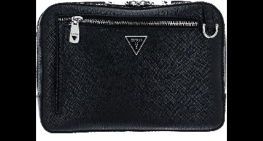 GUESS Schoudertas Certosa Smart Crossbody Black Zwart