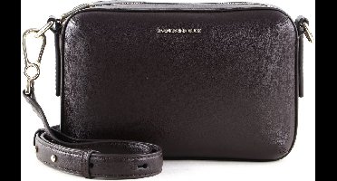 MANDARINA DUCK Leren Schoudertas Luna Crossover Mole Donkerbruin