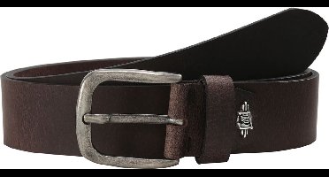 LLOYD Leren Riem Buffaloleather Belt 4.0 W80 Dark Brown Bruine