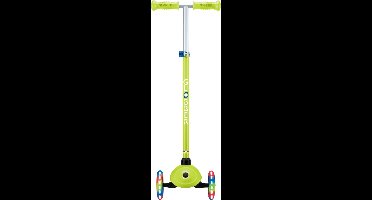 3-Wiel Step - Globber Primo Plus Lights Lime Green - groen - lichtgevende wielen - in hoogte verstelbaar - vanaf 3 tot 9 jaar