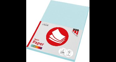 Kopieerpapier Quantore Colour A4 120gr lichtblauw 100 vel | 10 stuks