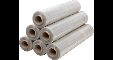 Pcr handwikkelfolie 23 micron 50 cm x 300 meter transparant