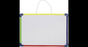 Whiteboard maul 24x35cm 2-zijdig magnetisch staal | 10 stuks