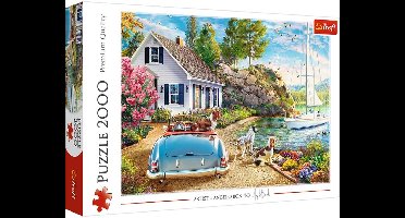 Trefl puzzel 2000 stukjes Holiday Haven - vakantie puzzel voor volwassenen.
