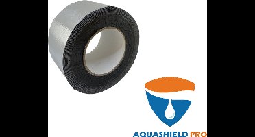 Aquashield Zelfklevend Loodband - 200mm x 10m, Aluminium