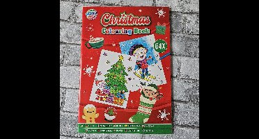 Kleurboek Kerst A4, 48 Vellen