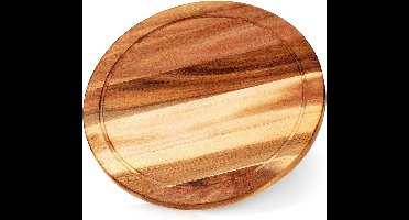 Snij- en Serveerplank Houten 30 cm - Snijplank - Keukenplank - Keuken - Tapasplank - Borrelplank