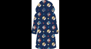 Paw Patrol Badjas Fleece Blauw Maat 98/104