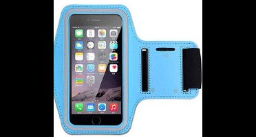 Mobiele Telefoon Armband voor Buitensporten | Smartphonehouder voor Gym & Hardlopen | Armband Hoesje Blauw voor Telefoon