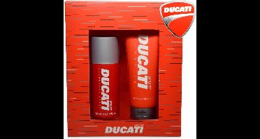 Ducati Sport Giftset met 200 ml douchegel en 150 ml bodyspray - deodorant