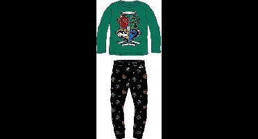 Harry Potter Pyjamaset Katoen Groen Maat 116