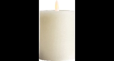 Gusta - Pilaarkaars Led - Offwhite - 7.5x10 cm