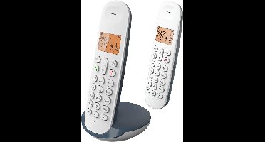 ApexArte® Huistelefoon - Senioren Telefoon Vaste Lijn - GSM - Wit