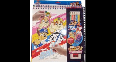 Paw Patrol Artist Pad kleurboek - Met 32 kleurplaten