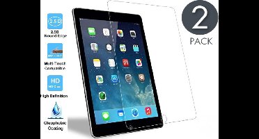 Screenprotector geschikt voor iPad 9.7 inch (2017) / (2018) - Tempered Glass Screenprotector Transparant 2,5D 9H (Gehard Glas Screen Protector - 0.3mm) - 2 Stuks