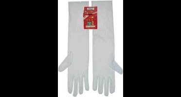 Handschoenen - Lang Model - Stretch - Wit