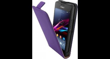 Mobiparts - paars premium flipcase - Sony Xperia E1 / E1 Dual