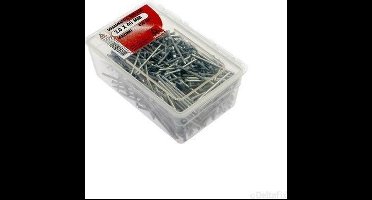 Draadnagel verlorenkop verzinkt 2.0x40mm. 450 gram. Deltafix.