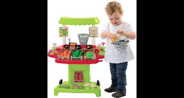 écoiffier 100% Chef: Groentewinkel 55 X 40 X 69 Cm