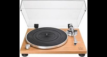 Audio-Technica Handmatige Draaitafel met Riemaandrijving AT-LPW30TK - Teaklook - platenspeler