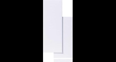 Ruiterstrook voor Alzicht hangmappen 100mm wit
