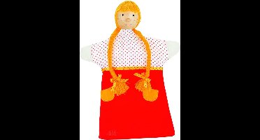 Goki Handpop grietje 27cm