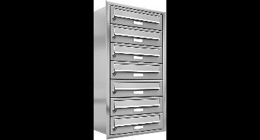 Inbouw brievenbus 7 adressen(inbouw)