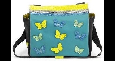 Zebra Trends - Canvas Kindertas Vlinder Groen