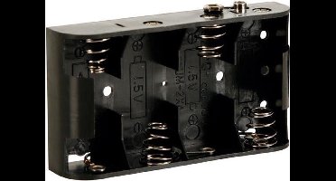 Batterijhouder voor 4 x C (baby) batterij