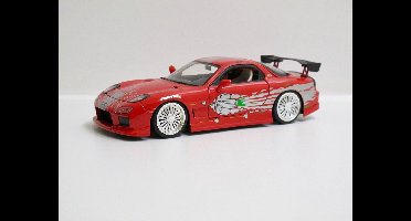 Jada Toys 1/24 Dom's Mazda RX-7 uit de film The Fast & the Furious