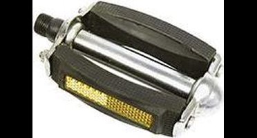 Dresco Fietspedalen - Classic - Chroom/Zwart