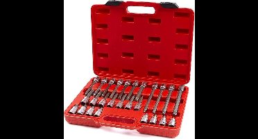 HBM Profi 26-Delige 1/2 Spline - Veeltand Doppenset