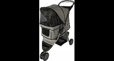 Topmast Hondenbuggy Grijs 3 Wielen