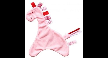knuffeldoekje giraf jelani roze