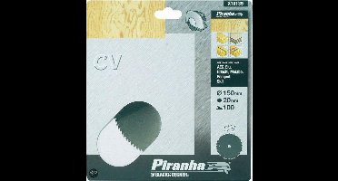 Piranha Cirkelzaagblad Chroom Vanadium, 150x20mm 100 tanden X10135