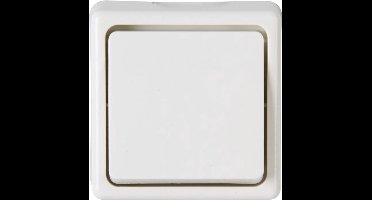 Kopp schakelaar universeel opbouw wit